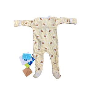 KicKee Pants preemie onesie from 4-7 lbs yellow